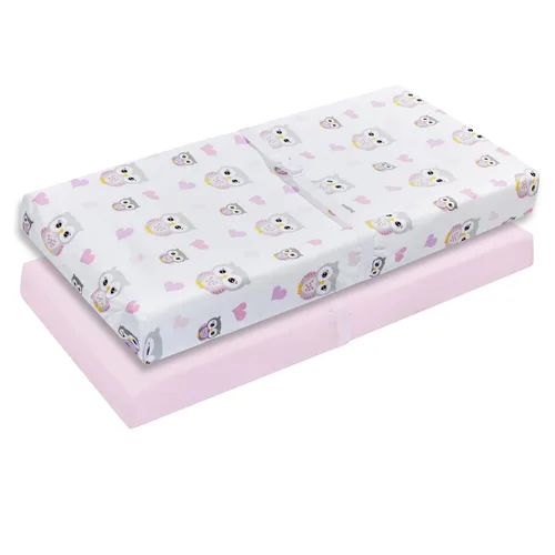 Miniatura 10 de EVERYDAY KIDS - Sábana bajera para cuna, 100% micro fibra suave, transpirable e hipoalergénica, se adapta al colchón de cuna tamaño estándar de 28