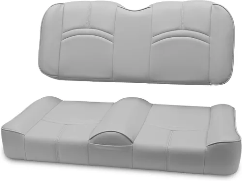 Miniatura 9 de MODZ® FS1 Custom Golf Cart Asiento delantero para Yamaha G29 Drive - [2007-2016] - [Añadir $40] - Base gris - Patrón de doble diamante