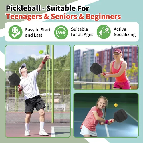 Miniatura 3 de Juego de 2 palas de pickleball ligeras impermeables y ligeras, juguetes de playa y piscina, divertido juego deportivo, regalo para adolescentes