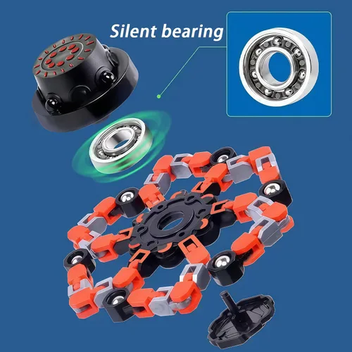 Miniatura 4 de 12 piezas Fidget Spinners Transformables Juguetes Fidget Avanzados para Niños para Alivio del Estrés Fidget Spinners Ideales como Juguetes