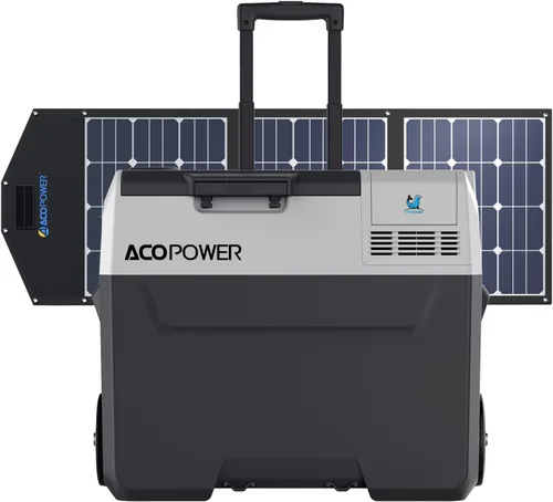 Miniatura 15 de ACOPOWER LiONCooler Pro HY-COMBO-PX30 - Congelador solar portátil de 32 cuartos de galón y panel solar de 90 W, kit combinado para camión, caravana