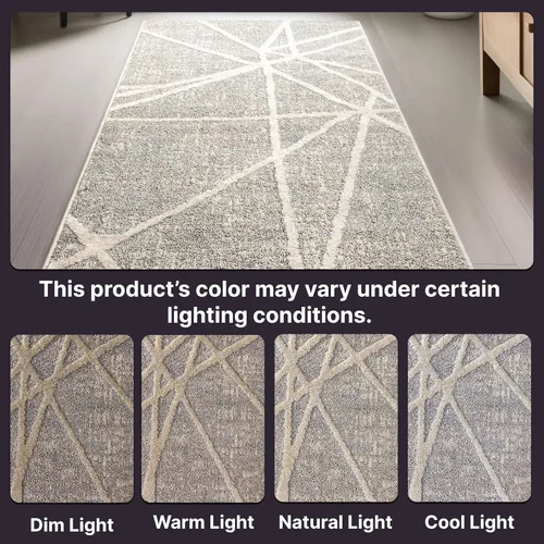 Miniatura 4 de Well Woven Alfombra de pasillo y escalera de tamaño personalizado, elige tu longitud, 27 pulgadas de ancho x 6 pies de largo (Alfombra de 27" x 6')