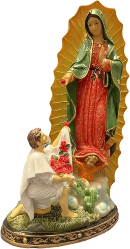 Miniatura 3 de Virgen De Guadalupe y Sandiego Estatua 12