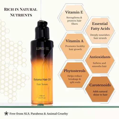 Miniatura 2 de Batana Oil - Suero para el cabello, tratamiento sin enjuague para hidratación profunda y nutrición, control del encrespamiento, reparación de puntas