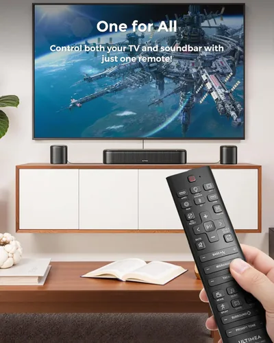 Miniatura 13 de ULTIMEA Barra de sonido de 7.1 canales con Dolby Atmos, sistema de sonido envolvente para TV con 4 altavoces envolventes, barra de sonido para Smart