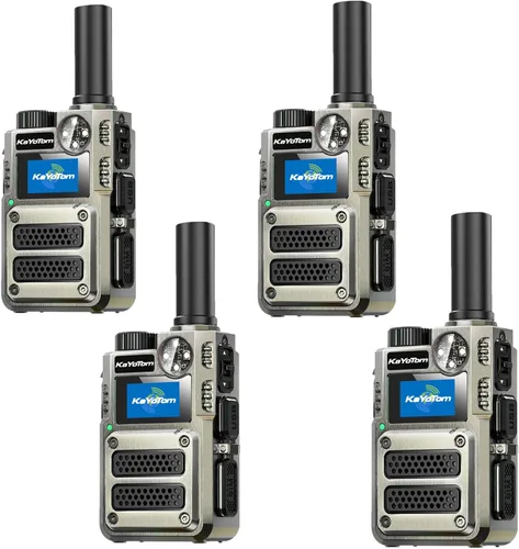 Miniatura 16 de Walkie Talkies de largo alcance ilimitado gratuito de por vida para adultos, radios bidireccionales rápidas 4G LTE PoC de larga distancia