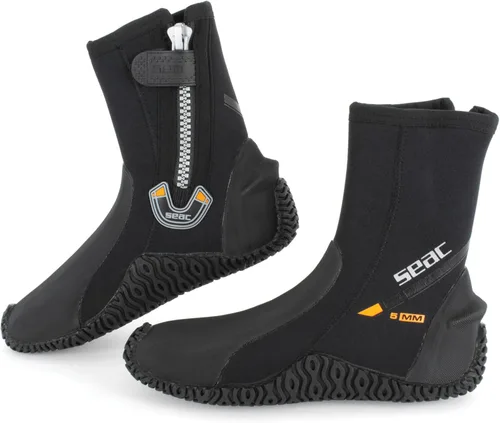 Miniatura 6 de SEAC Basic HD, 3 & 5 mm Neoprene Diving Boots with Side Zip and semi-Rigid Sole