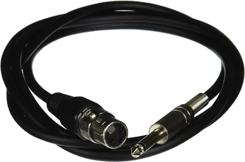 Miniatura 30 de C2G 40063 Pro-Audio - Cable de audio (macho de 1/4 a macho de 1/4 pulgadas, 1.5 ft), color negro