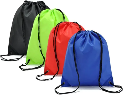 Miniatura 7 de BINGONE Mochila deportiva plegable con cordón para uso en el hogar del almacenamiento del viaje