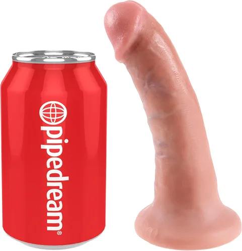 Miniatura 2 de Pipedream Productos Dildo King Coock, Flesh, 3000012502, 6 pulgadas, Piel, 1, 1