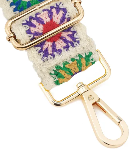 Miniatura 62 de ZOOEASS - Correa de repuesto para cartera, para colgar en el hombro o para cruzar, ancha y ajustable, de lona