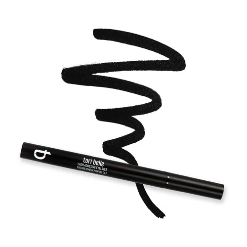Miniatura 3 de XOXO Lash Adhesivo Delineador y Pestañas Falsas Paquete por Tori Belle (XOXO Lashes & Black Liner)