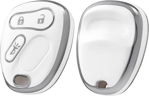 Miniatura 9 de ELOHEI Funda para llavero para Chevy, estuche de llavero suave premium compatible con 2000-2007 Chevrolet Silverado Avalanche Equinox Suburban S10