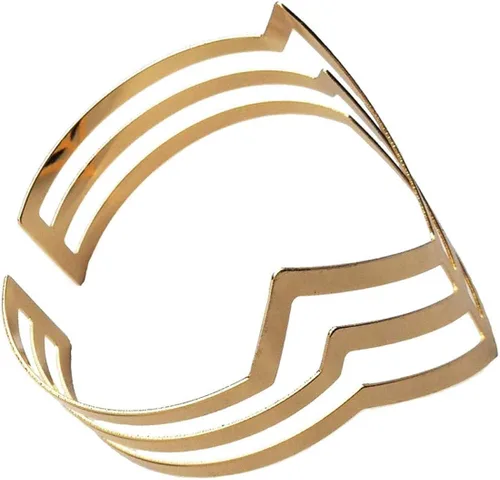 Miniatura 2 de octchoco Fashion Oro Swirl Upper Arm Cuff Armlet ajustable atractivo abierto Bangle Pulsera