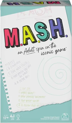 Miniatura 8 de Spin Master Games MASH, juego de fiesta para adultos de adivinación para edades de 17 años en adelante Multicolor