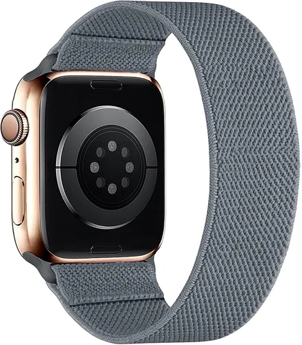 Miniatura 27 de Correas elásticas Solo Loop compatibles con Apple Watch de 38mm 40mm 41mm, trenzadas, de nailon, para mujeres y hombres, para iWatch Series
