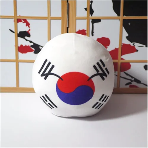 Miniatura 24 de Polandball Countryballs Muñeco de peluche Ucrania España Hungría Portugal Rumanía Grecia Austria México Polonia Ball (15,3.8 pulgadas)