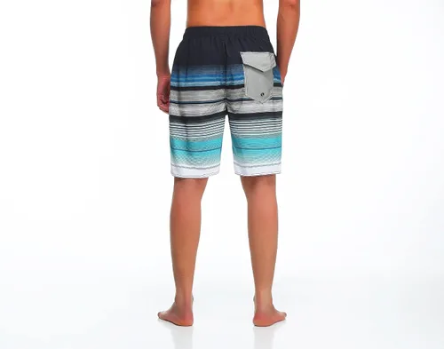 Miniatura 4 de MILANKERR Traje de baño para hombre, traje de baño para hombre, traje de baño para hombre, traje de baño corto de 9 pulgadas de entrepierna de 20