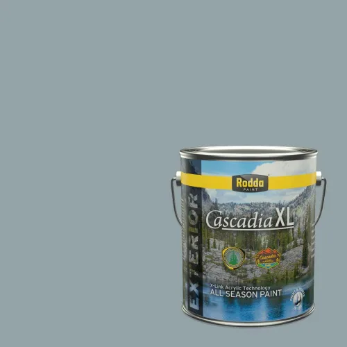 Miniatura 41 de Rodda Paint CASCADIA XL Pintura e imprimación satinada exterior en uno, cuarto de galón, solo ayer