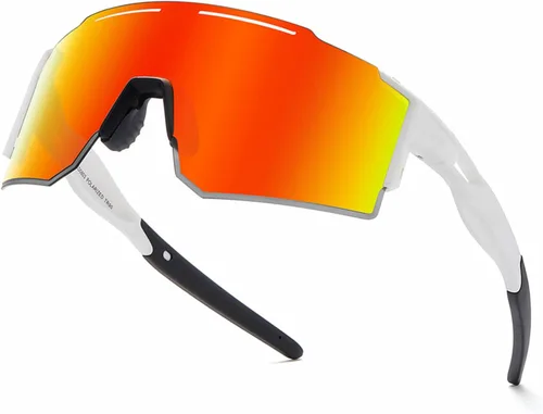 Gafas de sol deportivas polarizadas para hombres y mujeres, gafas de sol para correr, jóvenes, ciclismo, béisbol, protección UV400 C6