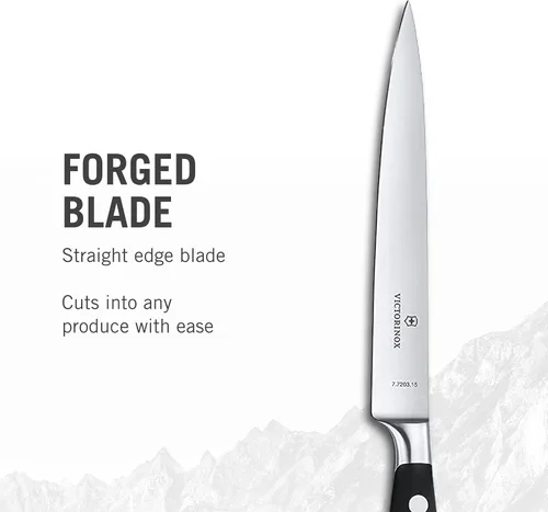 Miniatura 2 de Victorinox Grand Maitre Cuchillo de chef – Cuchillo de cocina para cortar carne, verduras y frutas – Moderno cuchillo para rebanar para cocinar