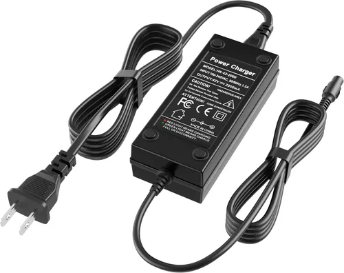 Miniatura 5 de Adaptador de corriente de 42V 2A PowerFast, Conector en línea de 3 clavijas para Sports Mod de 36V, Pocket Mod batería de litio, cargador de batería