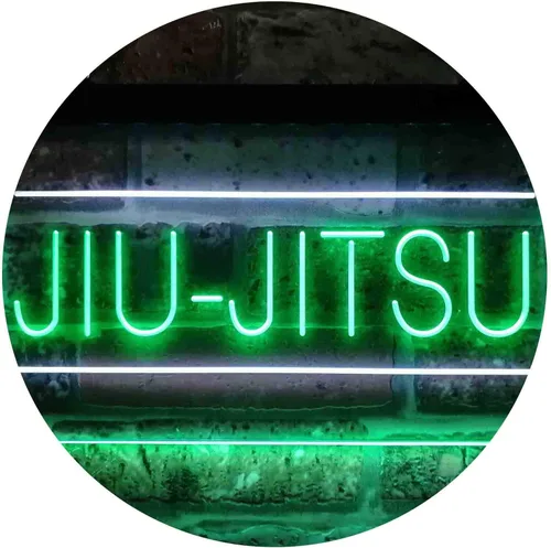 Miniatura 17 de ADVPRO Jiu-Jitsu Brasileño Sport Dual Color LED Neon Sign Azul y Rojo 12 x 8 pulgadas st6s32-i3836-br