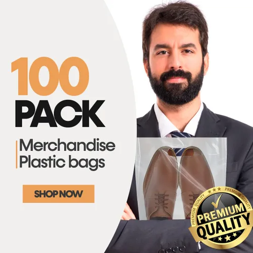 Miniatura 7 de Bolsas de mercancía, asas troqueladas, resistentes, duraderas y resistentes a desgarros, perfectas para tiendas minoristas, boutiques o cualquier