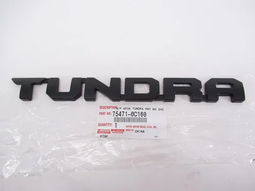 Miniatura 2 de TOYOTA 75471-0C160 Placa de identificación de puerta