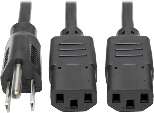Miniatura 8 de Tripp, cable de alimentación estándar para computadora 10A, 18AWG .1 Negro