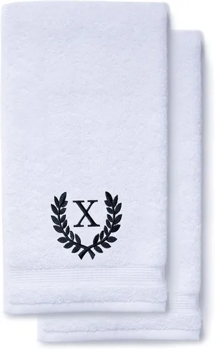Miniatura 42 de Toallas de mano decorativas y con monograma para baño, cocina, maquillaje Regalo personalizado para boda-nupcial Toalla turca de lujo