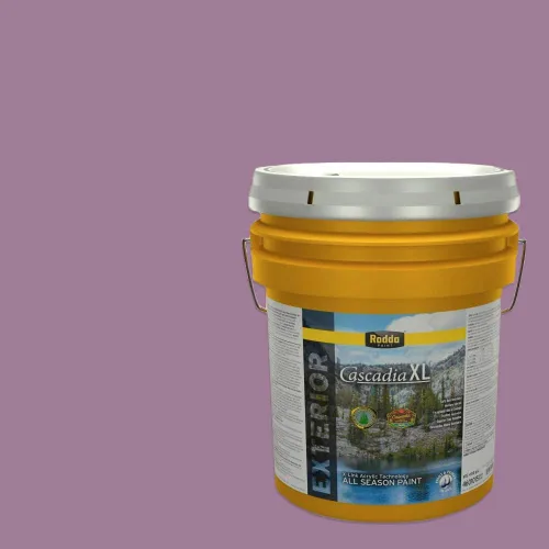 Miniatura 131 de Rodda Paint CASCADIA ZERO - Pintura plana e imprimación para interiores en uno, cuarto de galón, rosa Mullen