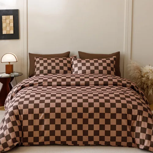 Miniatura 101 de CLOTHKNOW - Juego de edredón verde militar tamaño completo de 3 piezas, juego de ropa de cama verde oscuro, edredón suave con 2 fundas de almohada