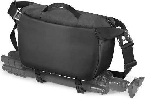 TAAOKA - Funda para cámara en bandolera, estuche impermeable para cámara con soporte para trípode, bolsa de hombro para cámaras DSLR/SLR/sin espejo,