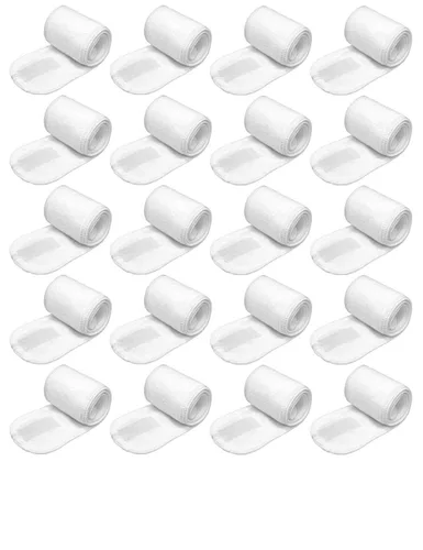 Miniatura 6 de EUICAE Diadema de spa, paquete de 5 toallas negras para la cabeza, antideslizantes, elásticas, lavables para maquillaje, lavado facial, tratamiento