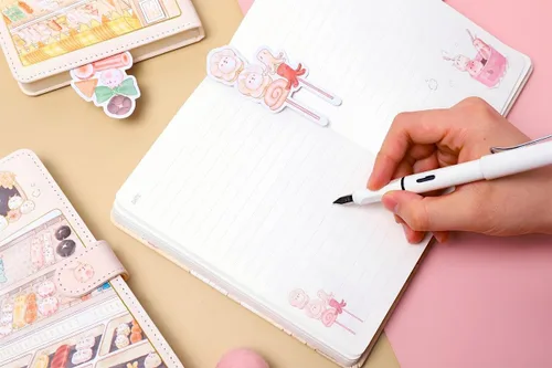 Miniatura 3 de Cuaderno de Diario Kawaii de KetA – Cuaderno de Papelería Japonesa Estética Linda, 256 Páginas – Perfecto para Niñas, Adolescentes y Mujeres