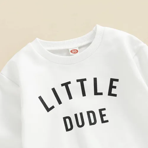 Miniatura 5 de Murnouche Conjunto de ropa de 2 piezas para bebé niño y niño pequeño