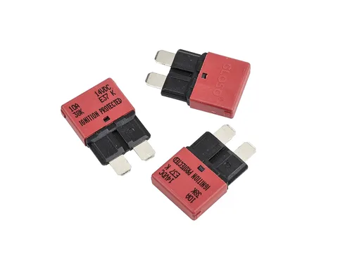 Miniatura 17 de GLOSO Disyuntores ATC/ATO de perfil bajo con reinicio automático E37 (T1) (30A - 3 unidades)