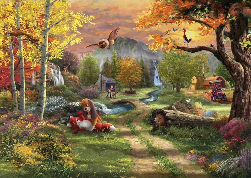 Miniatura 40 de MIGHTYPRINT Disney – La Bella Durmiente – Princesa Aurora y el Príncipe Felipe – Arte de pared duradero de 24 x 17 pulgadas – No hecho de papel
