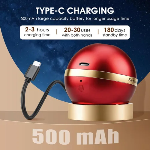 Miniatura 6 de Cortauñas eléctrico, 2 en 1, cortaúñas eléctrico automático con luz LED, 2 velocidades, recortador de uñas de regalo para adultos mayores estudiantes