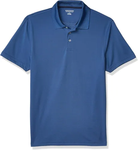 Tienda Essentials - Camiseta de golf tipo polo entallada y de secado rápido para hombre