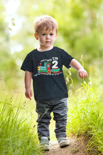 Miniatura 2 de Unordinary Toddler Camisa de 2 cumpleaños para niño Chugga Chugga Two Two Train im Two Year Old Second Birthday