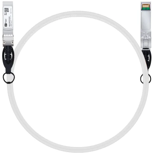 Miniatura 46 de H!Fiber SFP+ Cable 10G SFP+ DAC, 0.8 ft (0.82 pies), cable Twinax de cobre de conexión directa pasiva para Cisco SFP-H10GB-CU0.25M, Ubiquiti UniFi