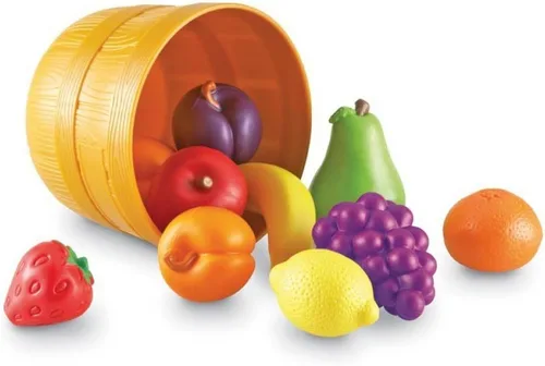 Miniatura 8 de Recursos de aprendizaje, nuevos brotes de fruta fresca, juego para ensalada