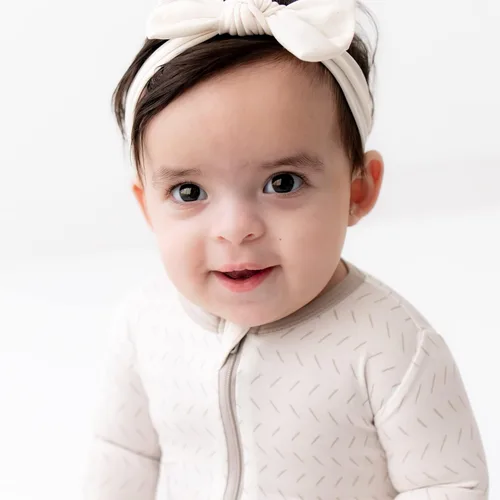 Miniatura 6 de Bamboo Little Pijama suave de bambú para bebés, cierre de cremallera, 0-24 meses
