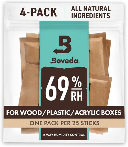 Boveda RH con paquete de control de humedad de 2 vías 60/67 gramos (humidificador/deshumidificador), incluye 4 paquetes., B69-60-OWC-4PK, L, 1
