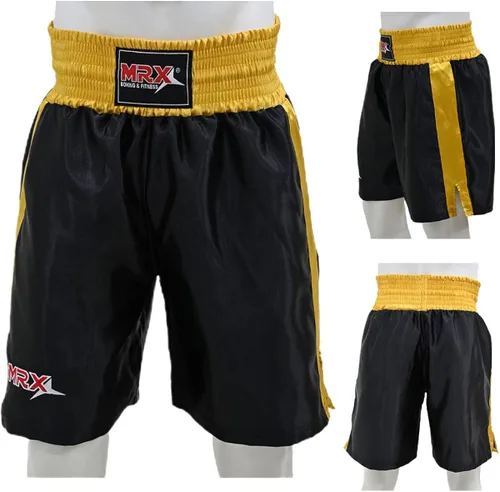 Miniatura 3 de Pantalones cortos de boxeo para hombre, para entrenamiento de boxeo, fitness, gimnasio, pelea, artes marciales, mauy, tailandés, kickboxing, ropa