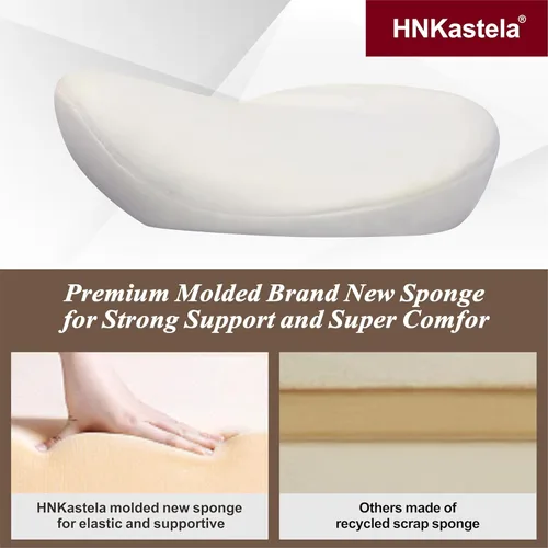 Miniatura 5 de Silla de montar con ruedas con soporte de espalda, silla ergonómica ajustable en altura con ruedas para higienista dental, salón, esteticista..