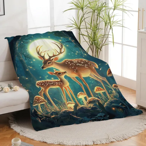 Miniatura 123 de Manta de Foca del Océano, Regalos de Focas para Niños, Niñas, Adultos, Mujeres y Hombres, Suave, Acogedora, Cálida, Felpa Esponjosa, Mullida