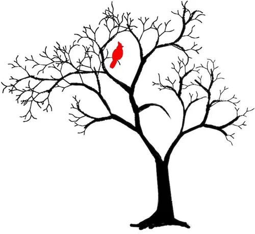 Miniatura 3 de CafePress Cardinal In Snowy Tree - Taza de café de cerámica (11 oz)